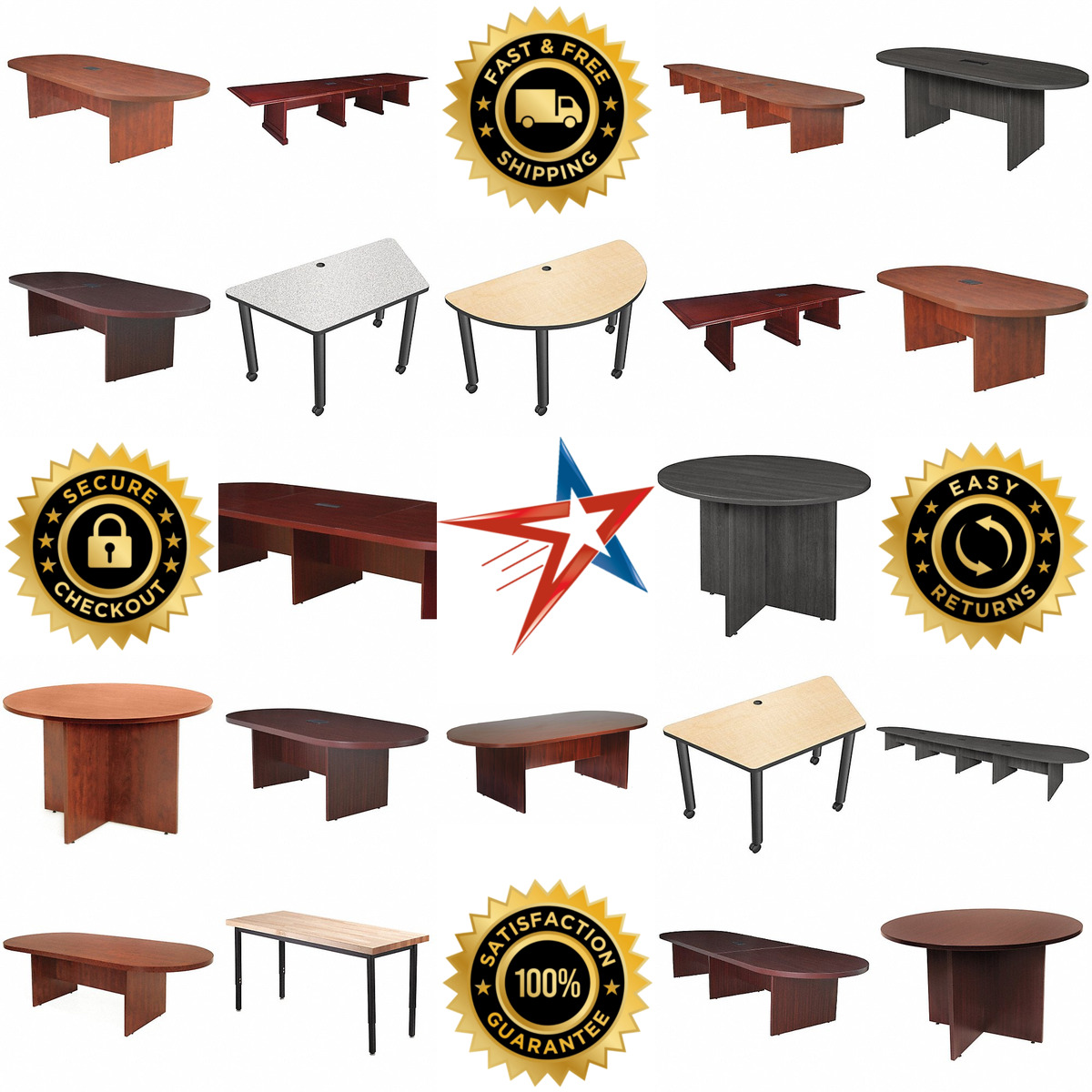 A selection of Conference Tables products on GoVets