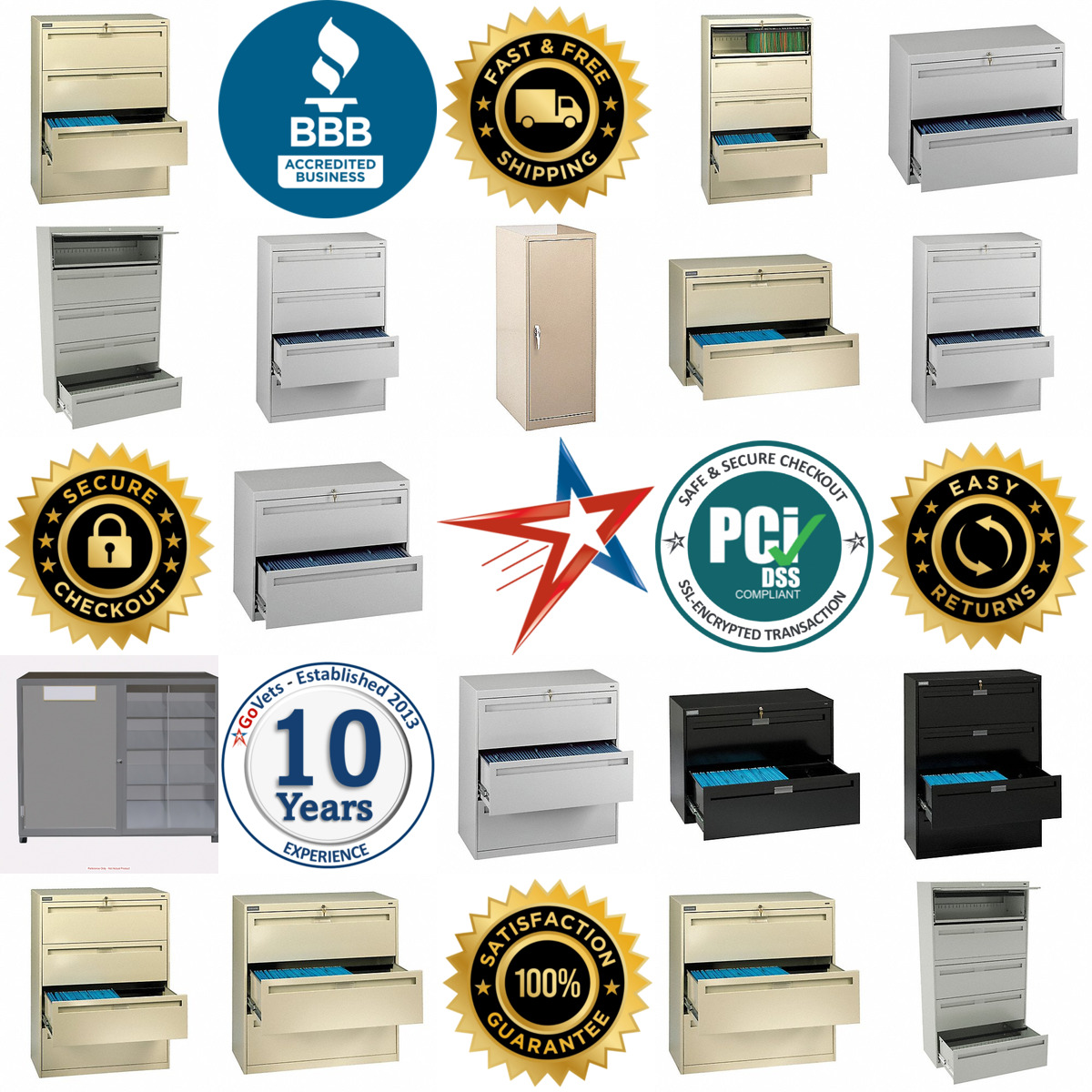 A selection of Filing Cabinets products on GoVets