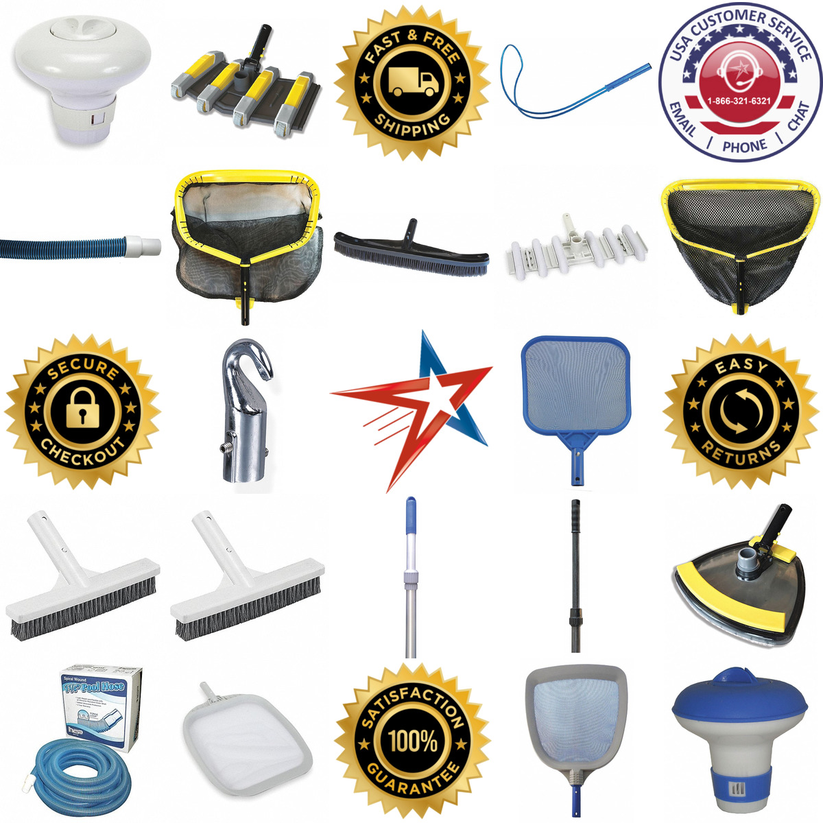 A selection of Pool and Spa Accessories products on GoVets