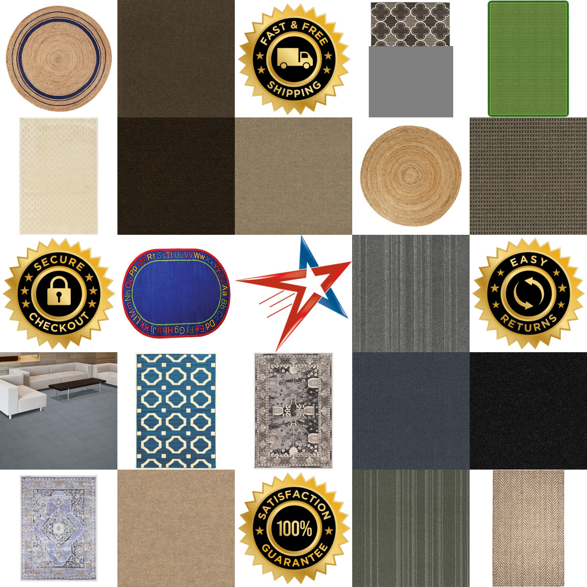 Millions of Products A selection of Area Rugs products on GoVets