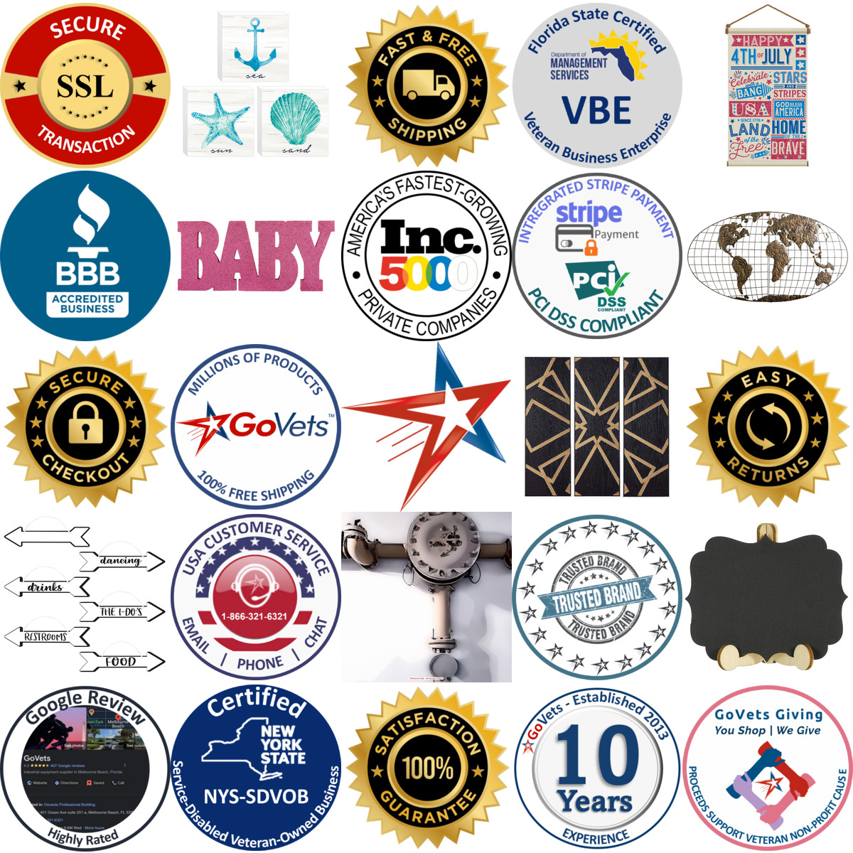 Millions of Products A selection of Decorative Decor products on GoVets