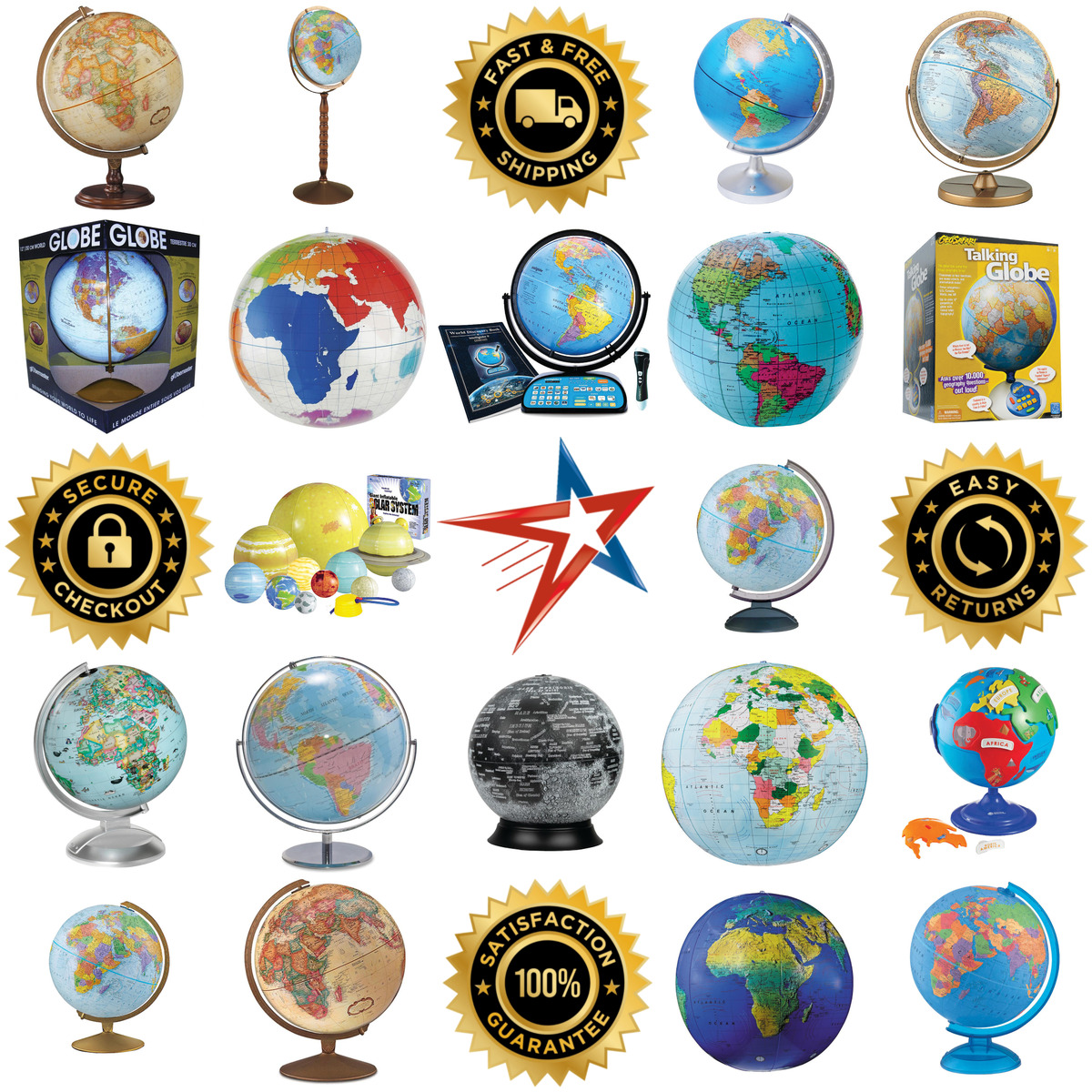 A selection of Globes products on GoVets