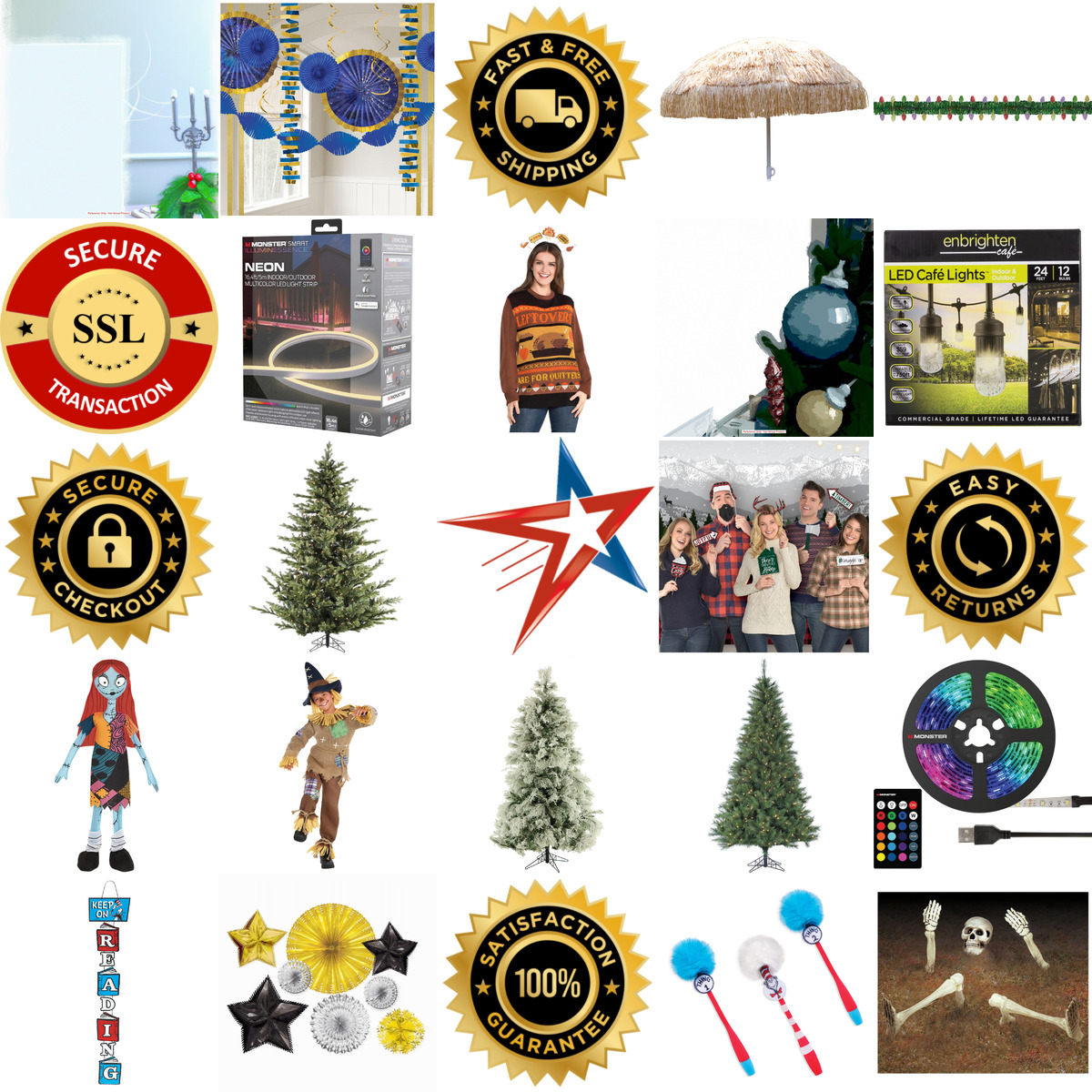 Millions of Products A selection of Holiday and Seasonal Decor products on GoVets