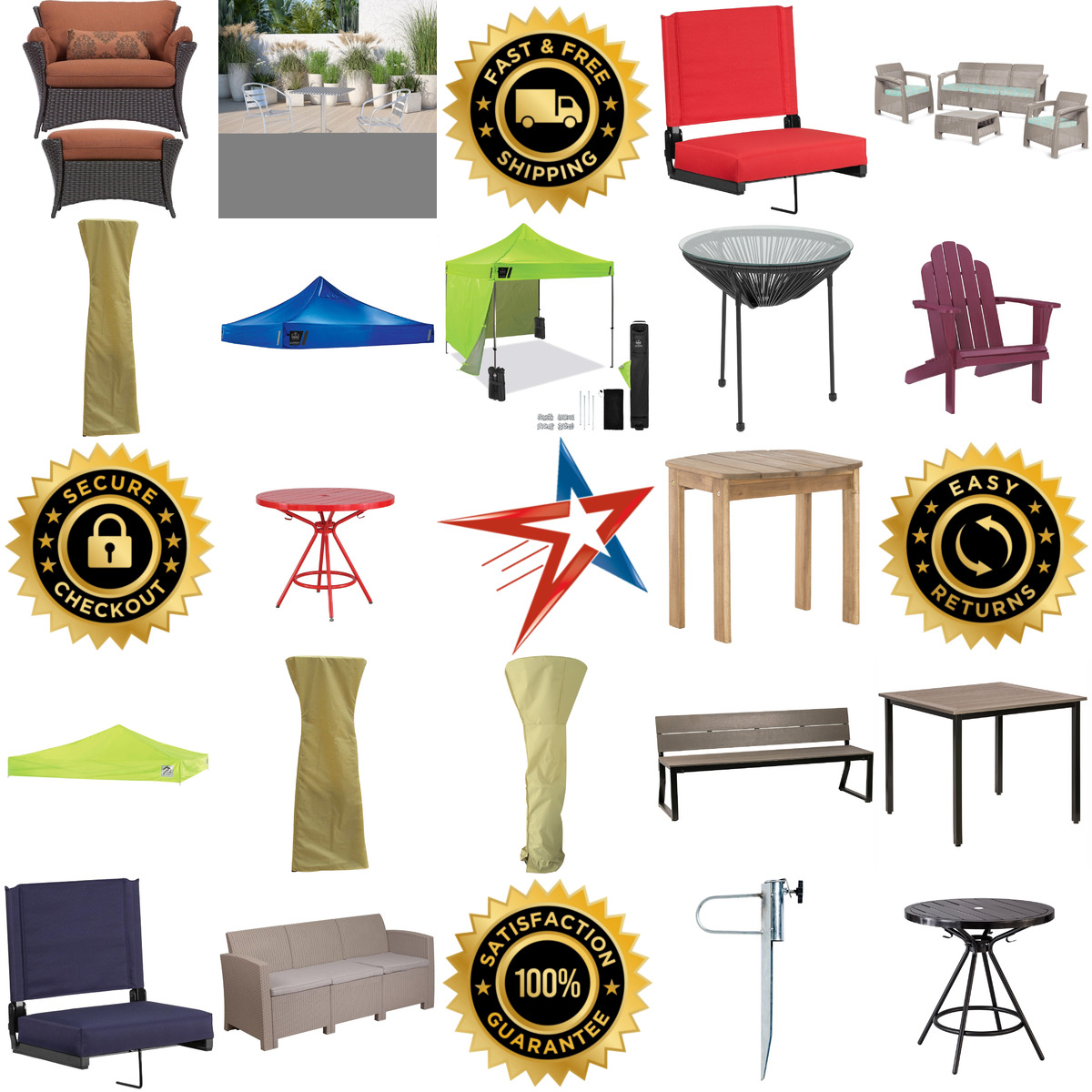 A selection of Outdoor Furniture products on GoVets
