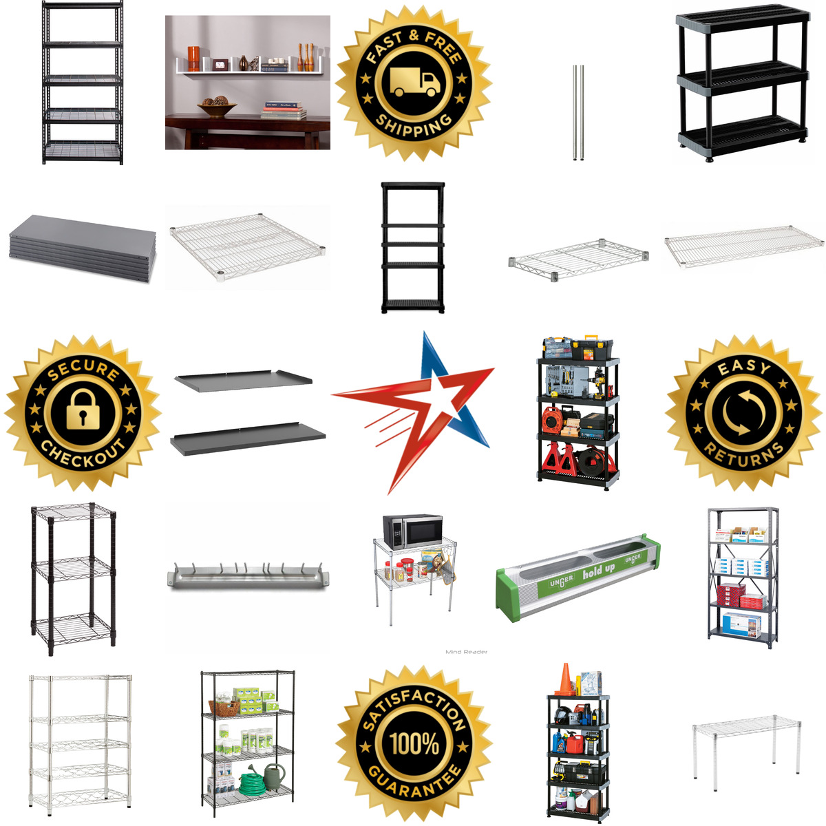 A selection of Shelving Units products on GoVets