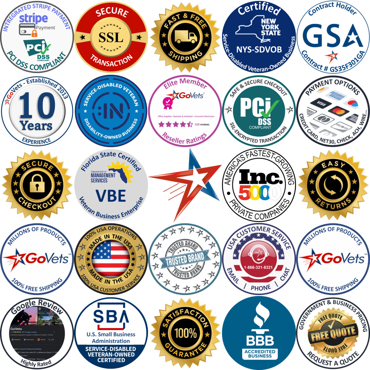 A selection of Linens products on GoVets