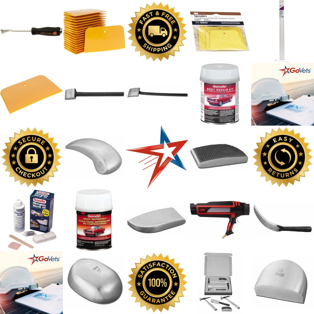 A selection of Body Shop Tools and Kits products on GoVets