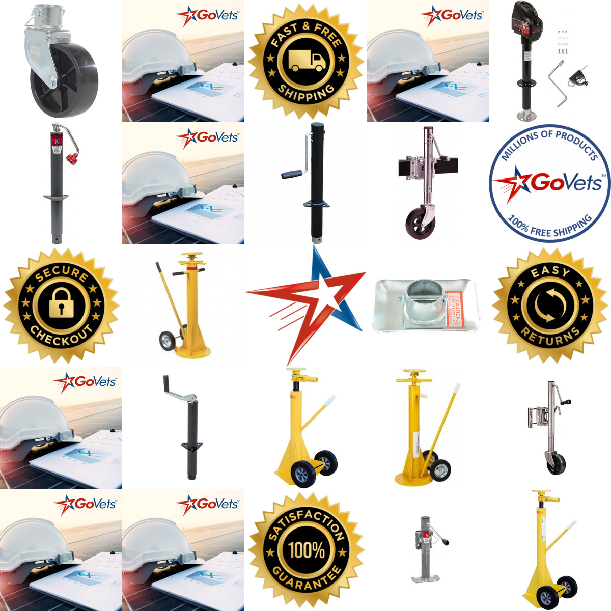 A selection of Trailer Jacks and Accessories products on GoVets