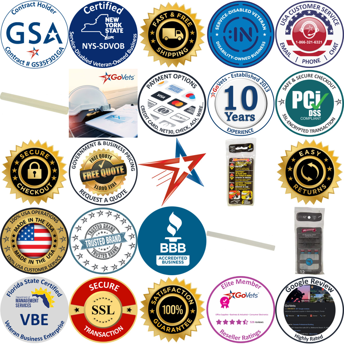 Millions of Products A selection of Arrow products on GoVets