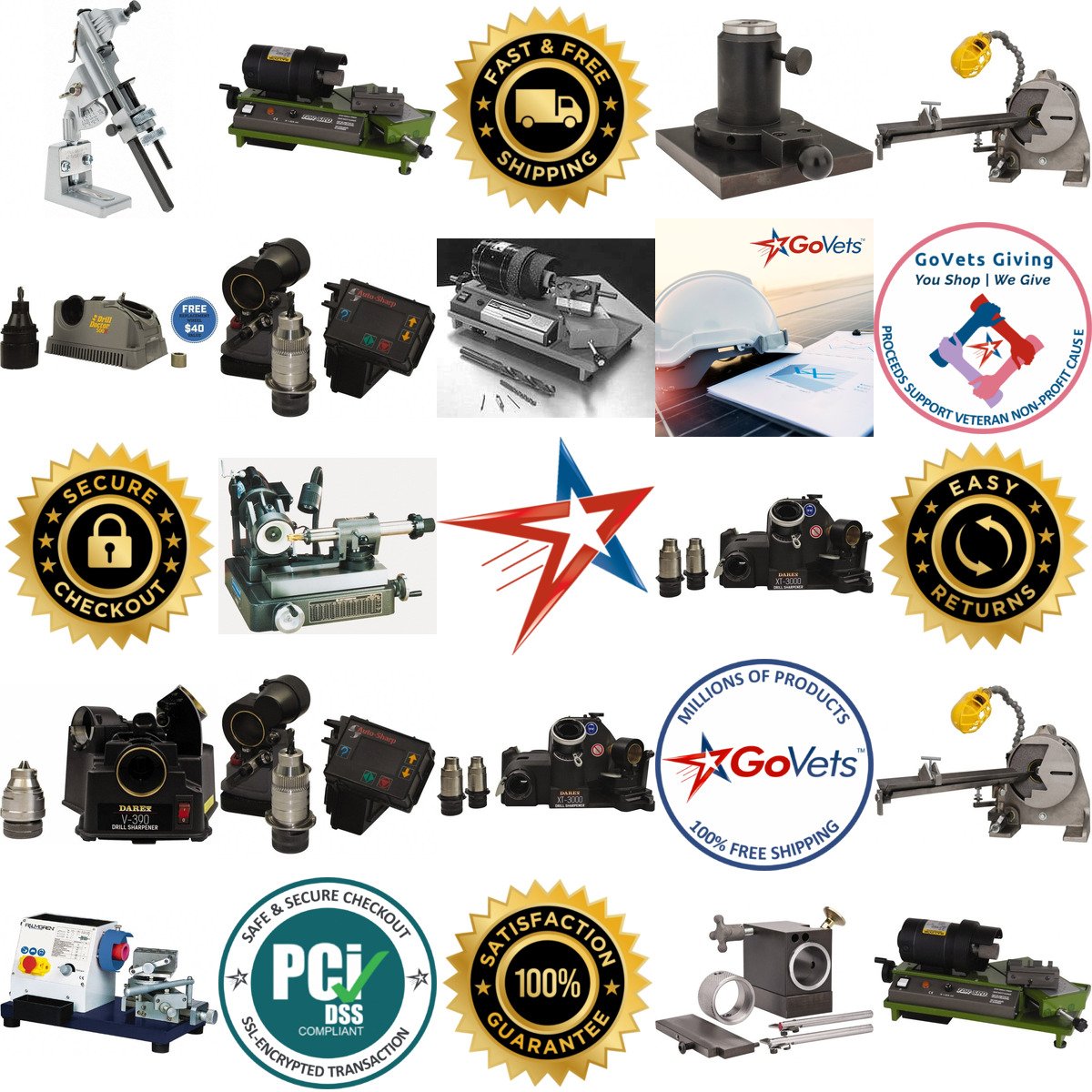 A selection of Rotary Cutting Tool Sharpeners and Attachments products on GoVets