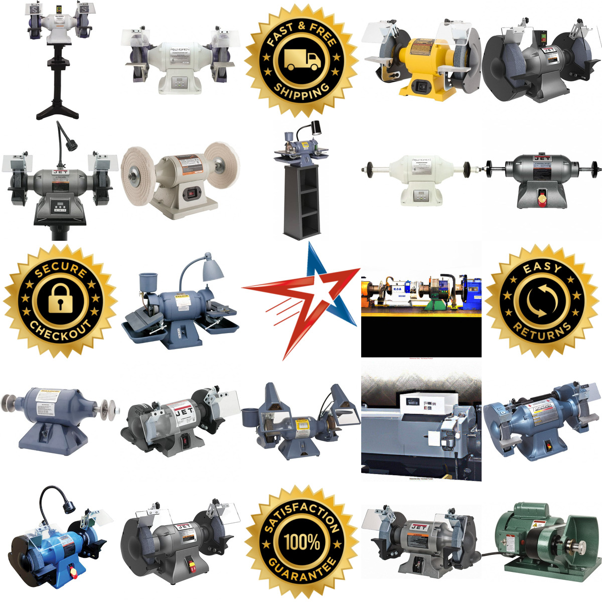 A selection of Bench Grinders and Buffers products on GoVets