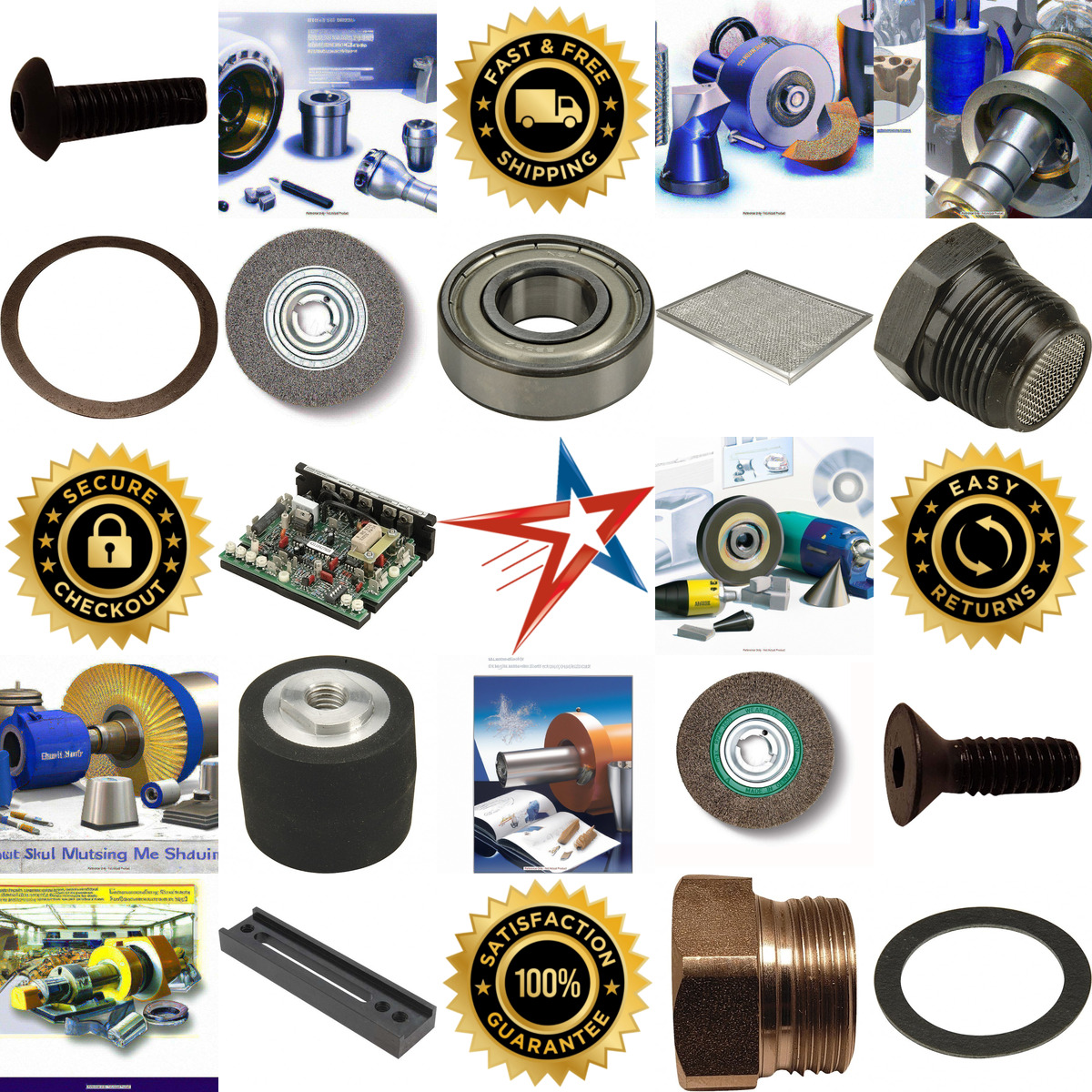 A selection of Deburring Grinding and Buffing Machine Parts products on GoVets