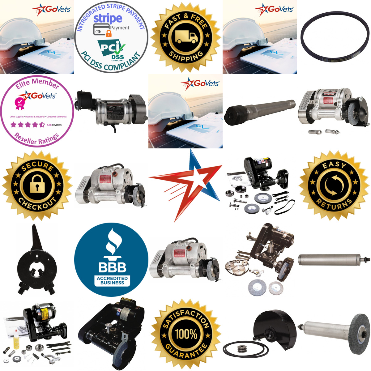 A selection of Tool Post Grinders and Accessories products on GoVets