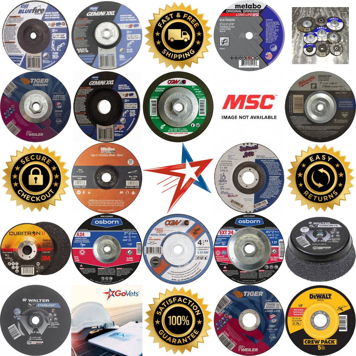 A selection of Depressed Center Wheels products on GoVets
