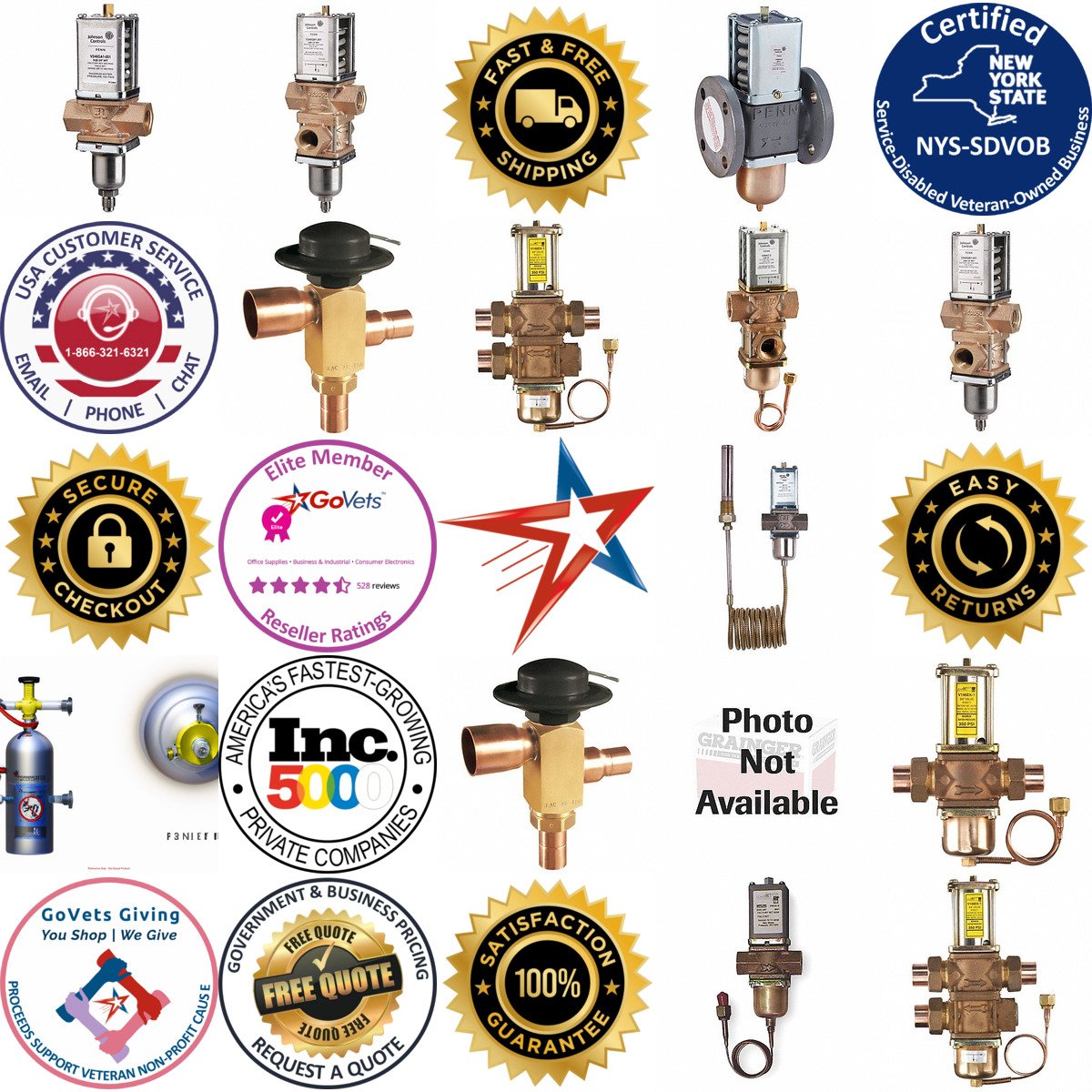 A selection of Refrigerant Pressure Regulators products on GoVets