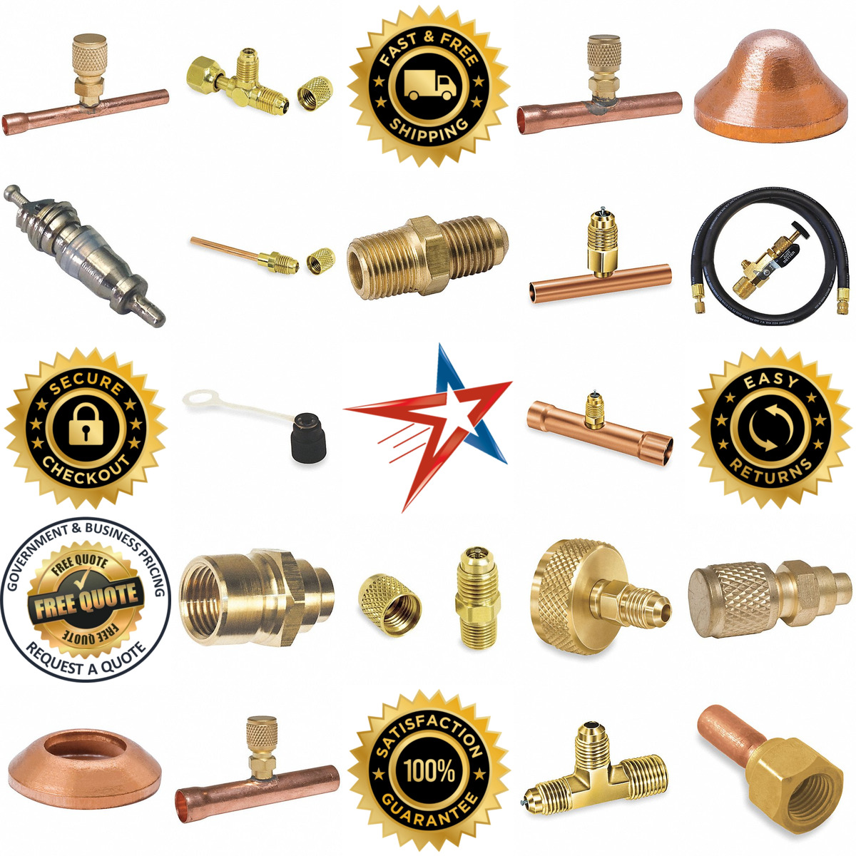 A selection of Refrigeration Access Valves products on GoVets