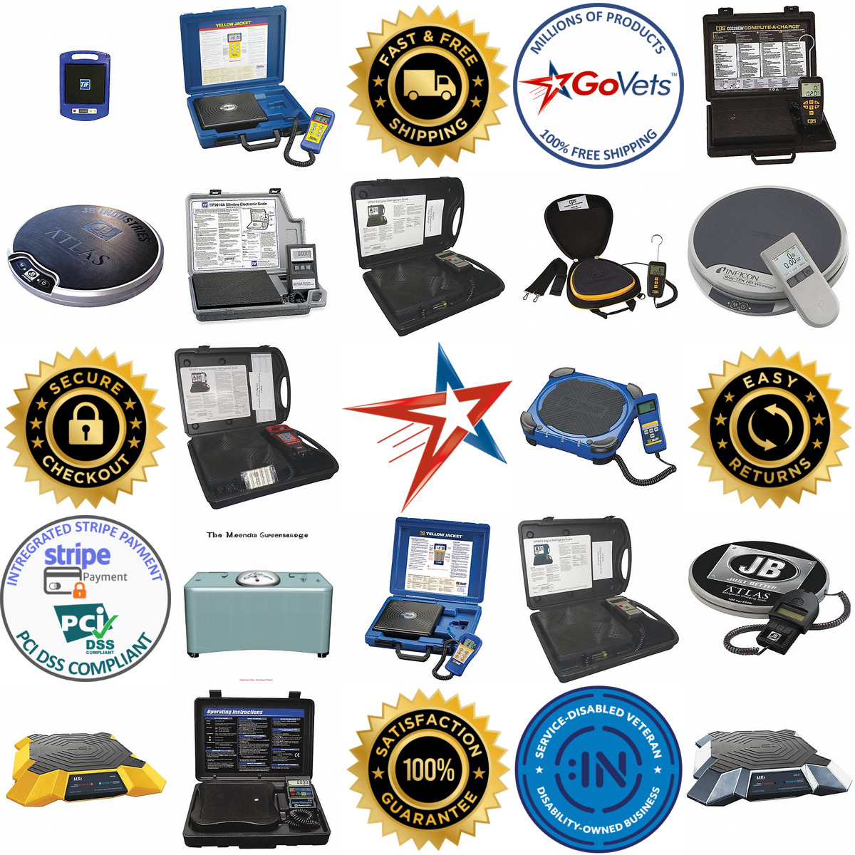 A selection of Refrigerant Scales products on GoVets