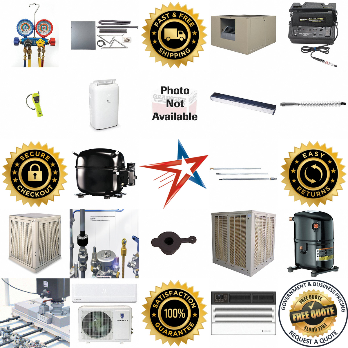 A selection of Air Conditioners and Accessories products on GoVets