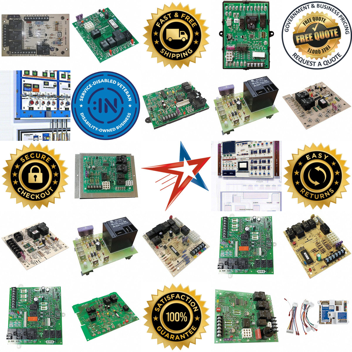 A selection of Furnace Control Boards products on GoVets