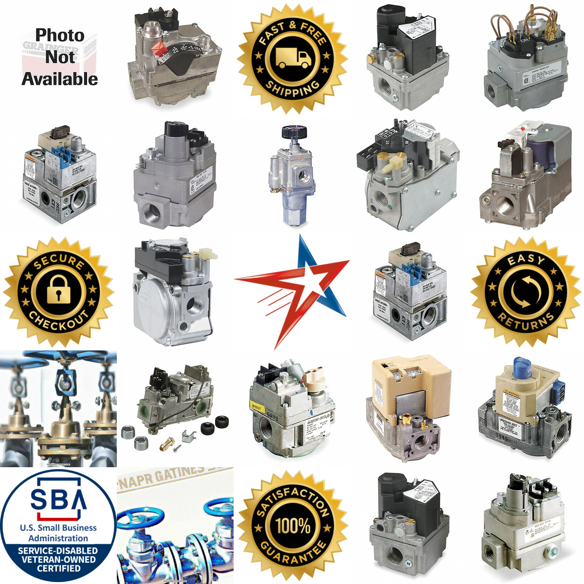 A selection of Gas Valves products on GoVets