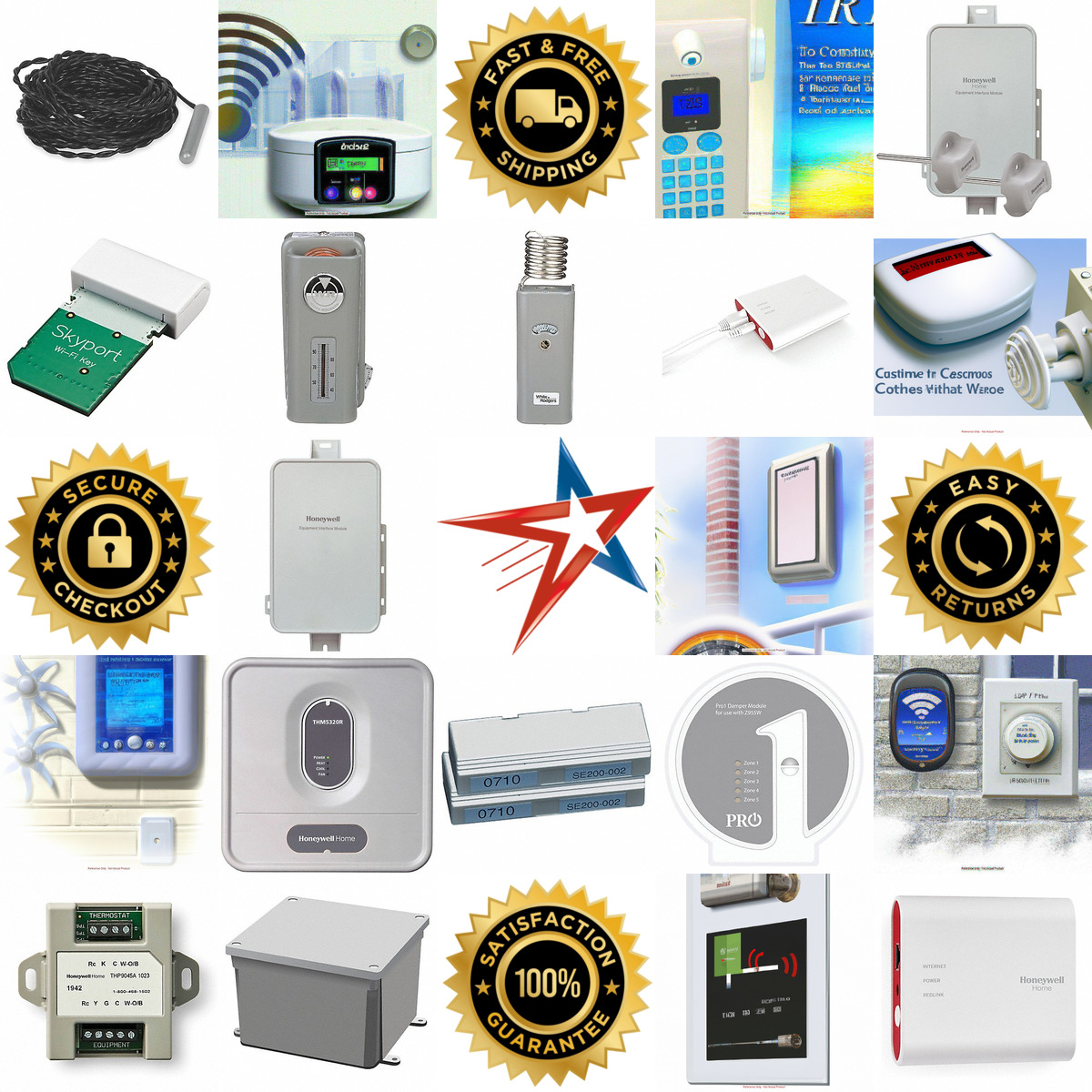 A selection of wi fi and Wireless Thermostat Connectivity Accesso products on GoVets