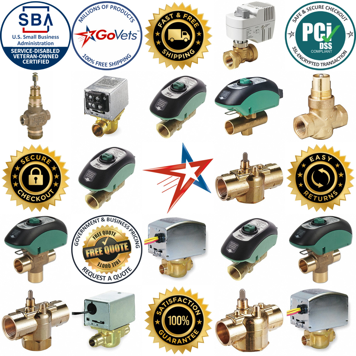 A selection of Zone Valves products on GoVets