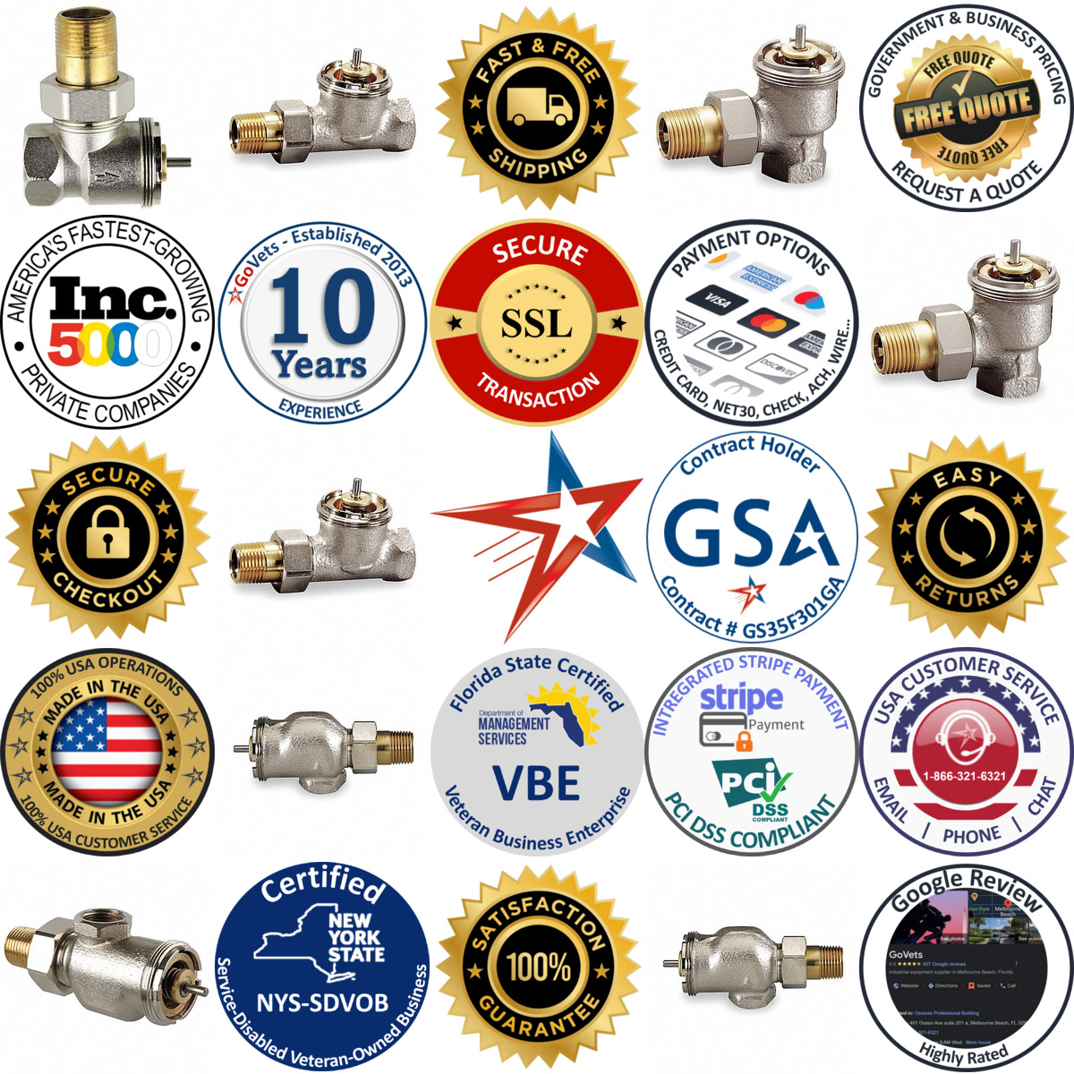 A selection of Hot Water and Steam System Radiator Valve Bodies products on GoVets