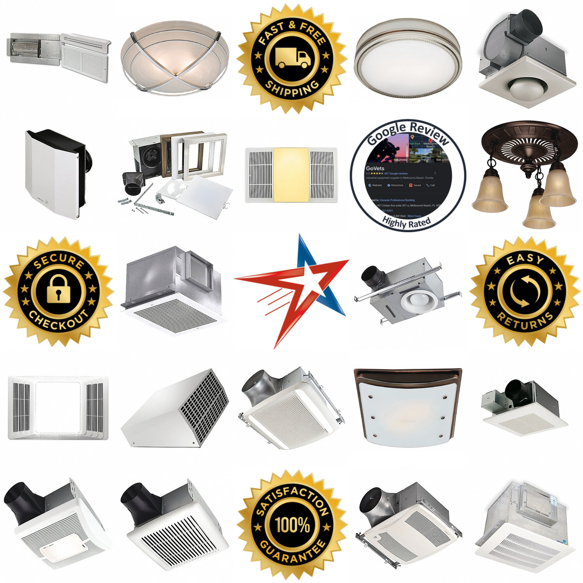 A selection of Centrifugal Exhaust Fans products on GoVets