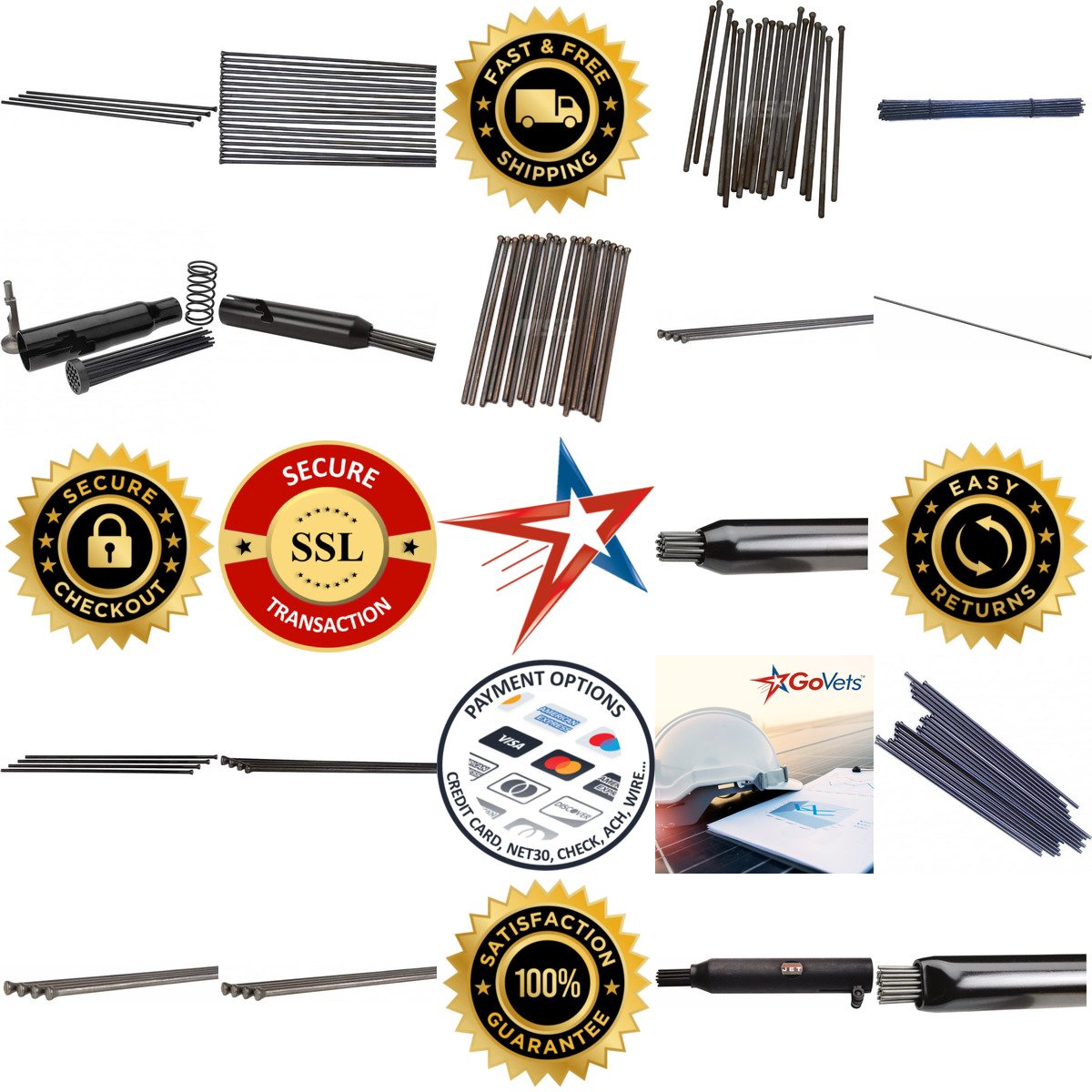 A selection of Needle Scaler Replacement Needles products on GoVets