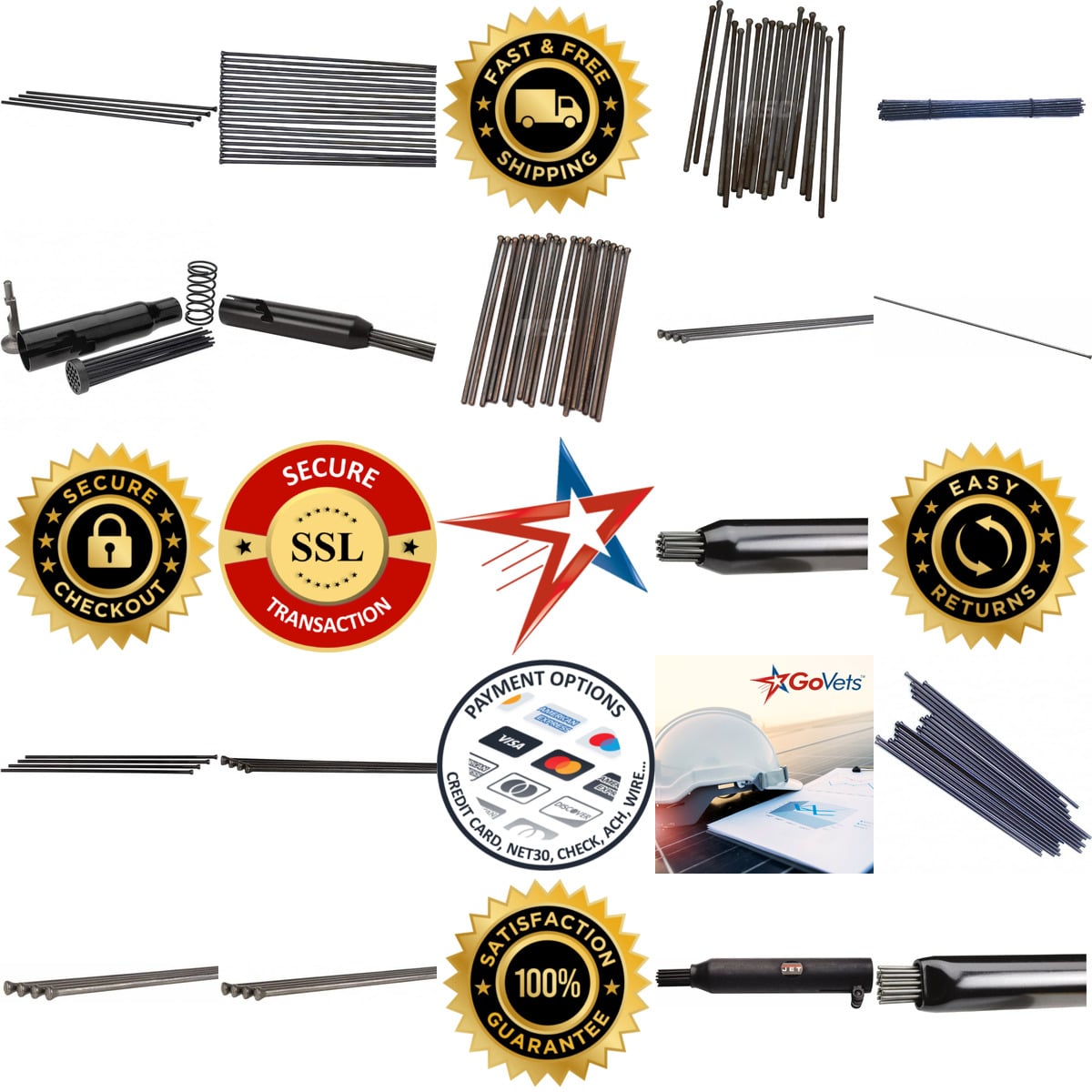 A selection of Needle Scaler Replacement Needles products on GoVets