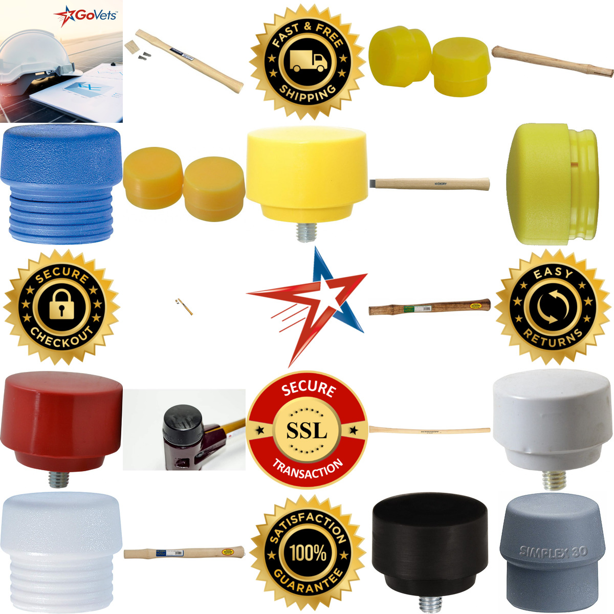 A selection of Replacement Handles Heads and Faces products on GoVets