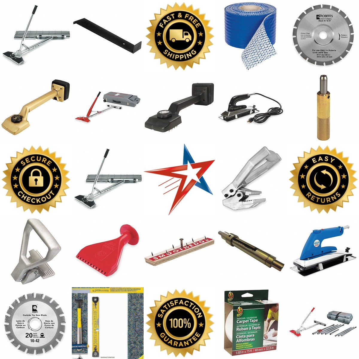 A selection of Carpet Tool Kits products on GoVets
