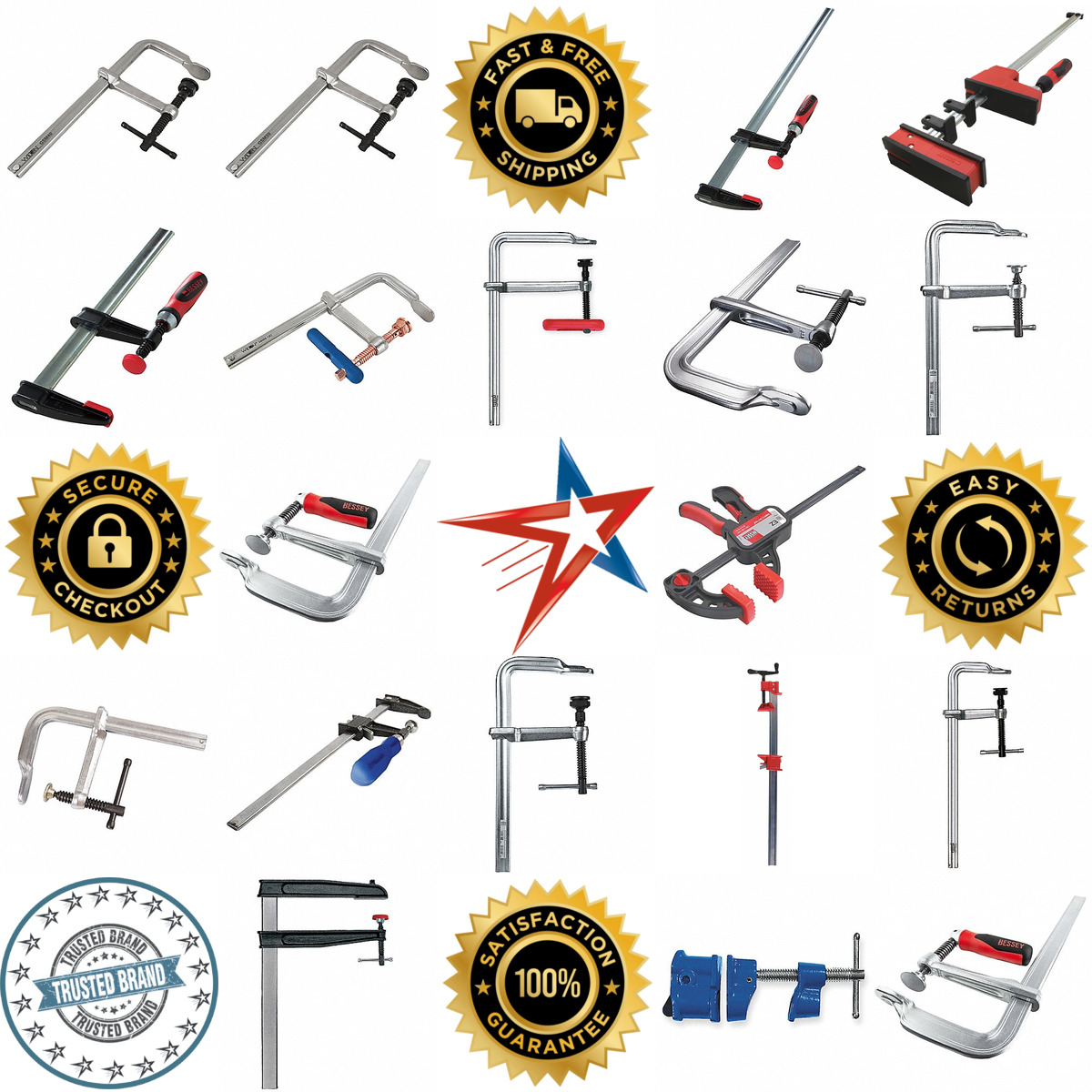 A selection of Bar Pipe and l Clamps products on GoVets