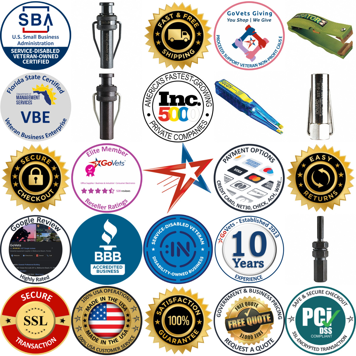 A selection of Connector Insertion and Extraction Tools products on GoVets