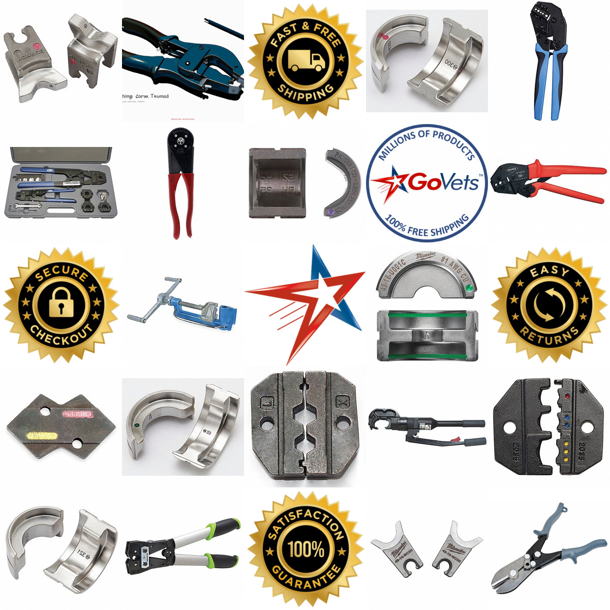 A selection of Crimping Tools products on GoVets