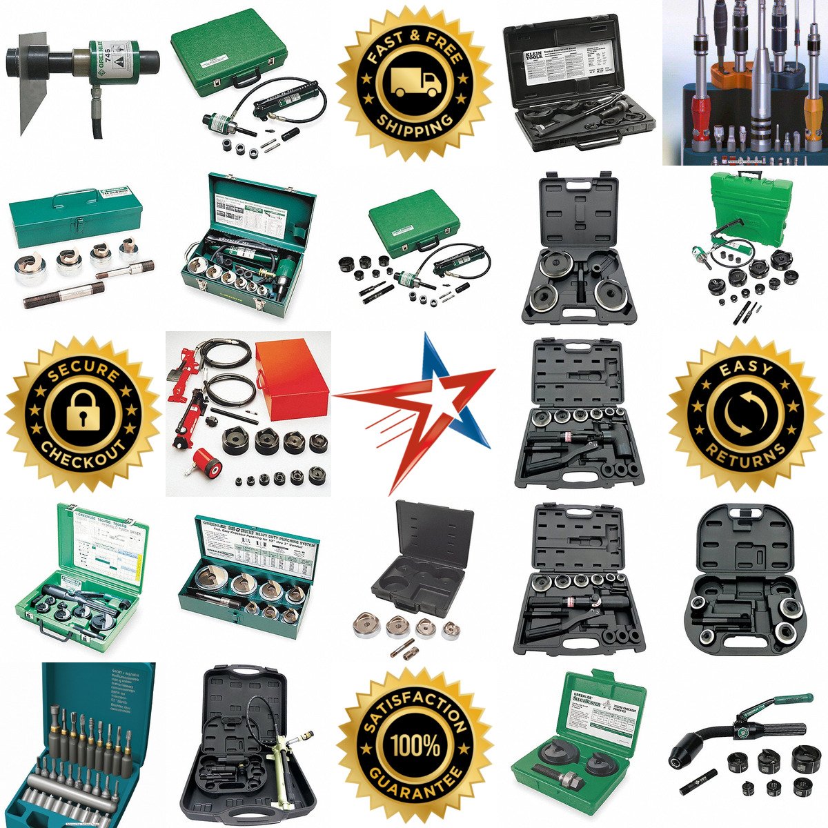 A selection of Punch Driver Sets products on GoVets