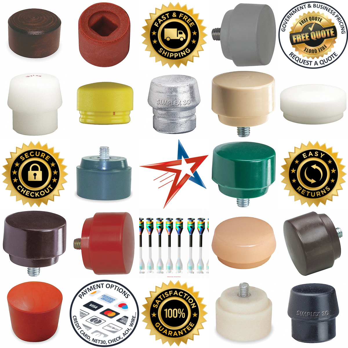 A selection of Interchangeable Tips Heads products on GoVets