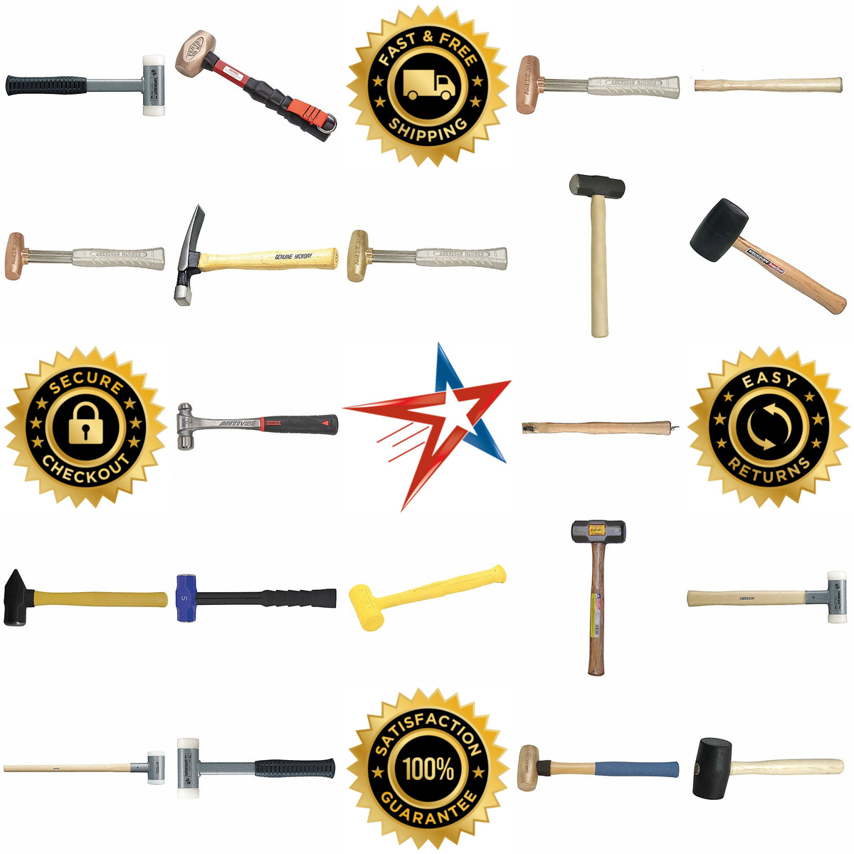 A selection of Hammers and Striking Tools products on GoVets