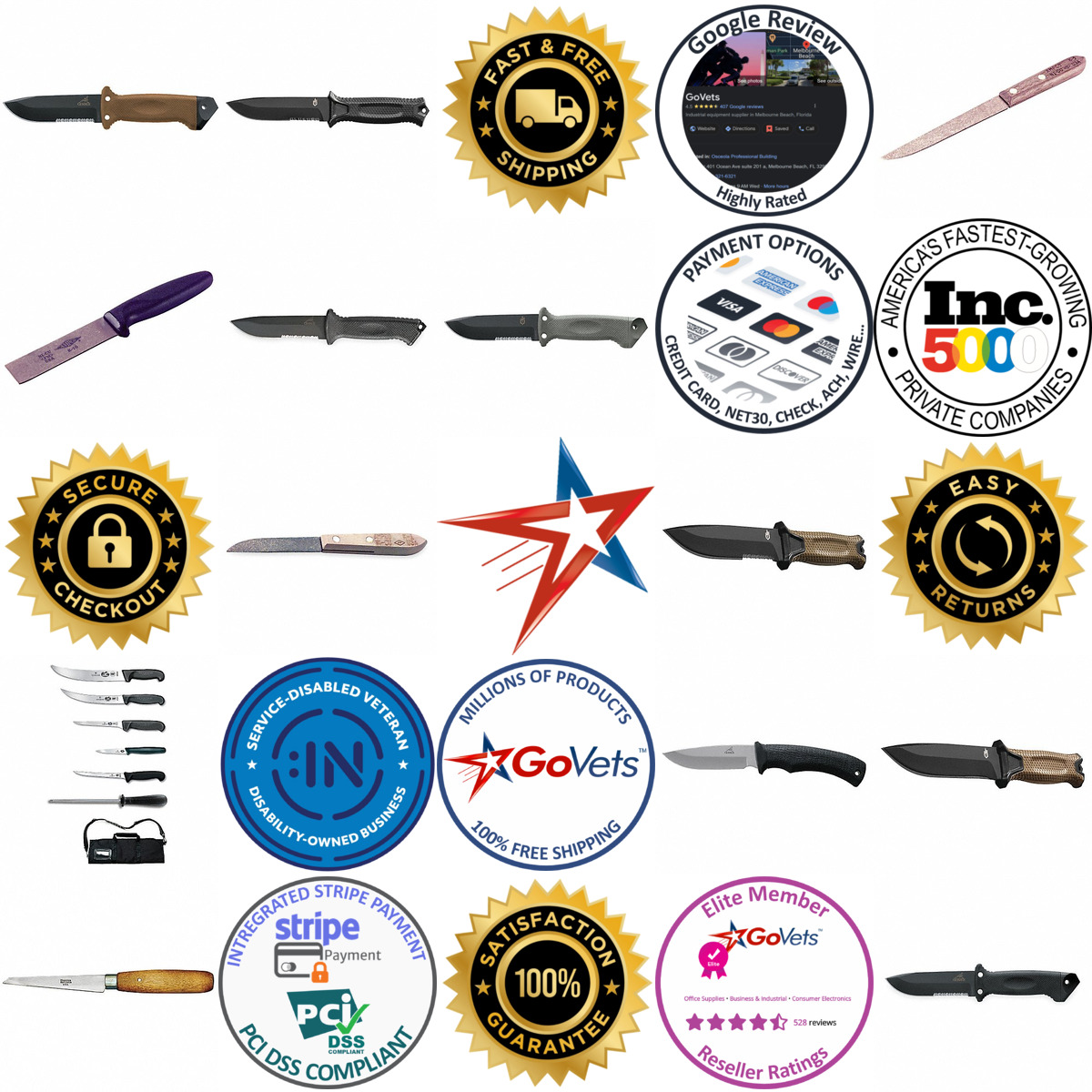 A selection of Fixed Blade Knives products on GoVets