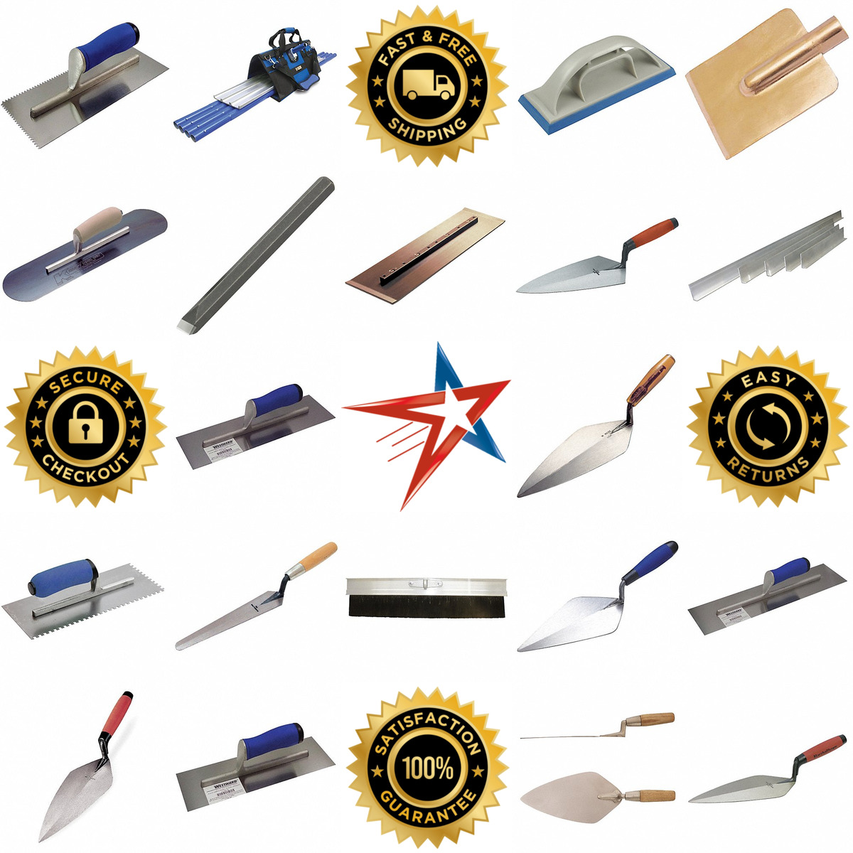 A selection of Masonry Concrete and Tile Tools products on GoVets