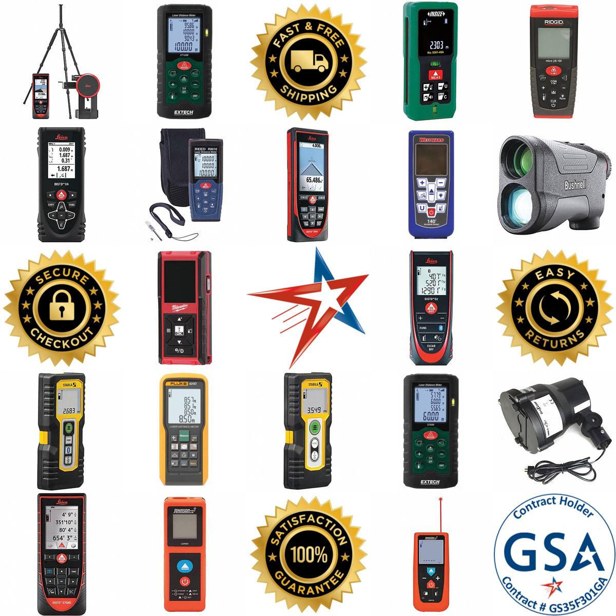 A selection of Distance Meters products on GoVets