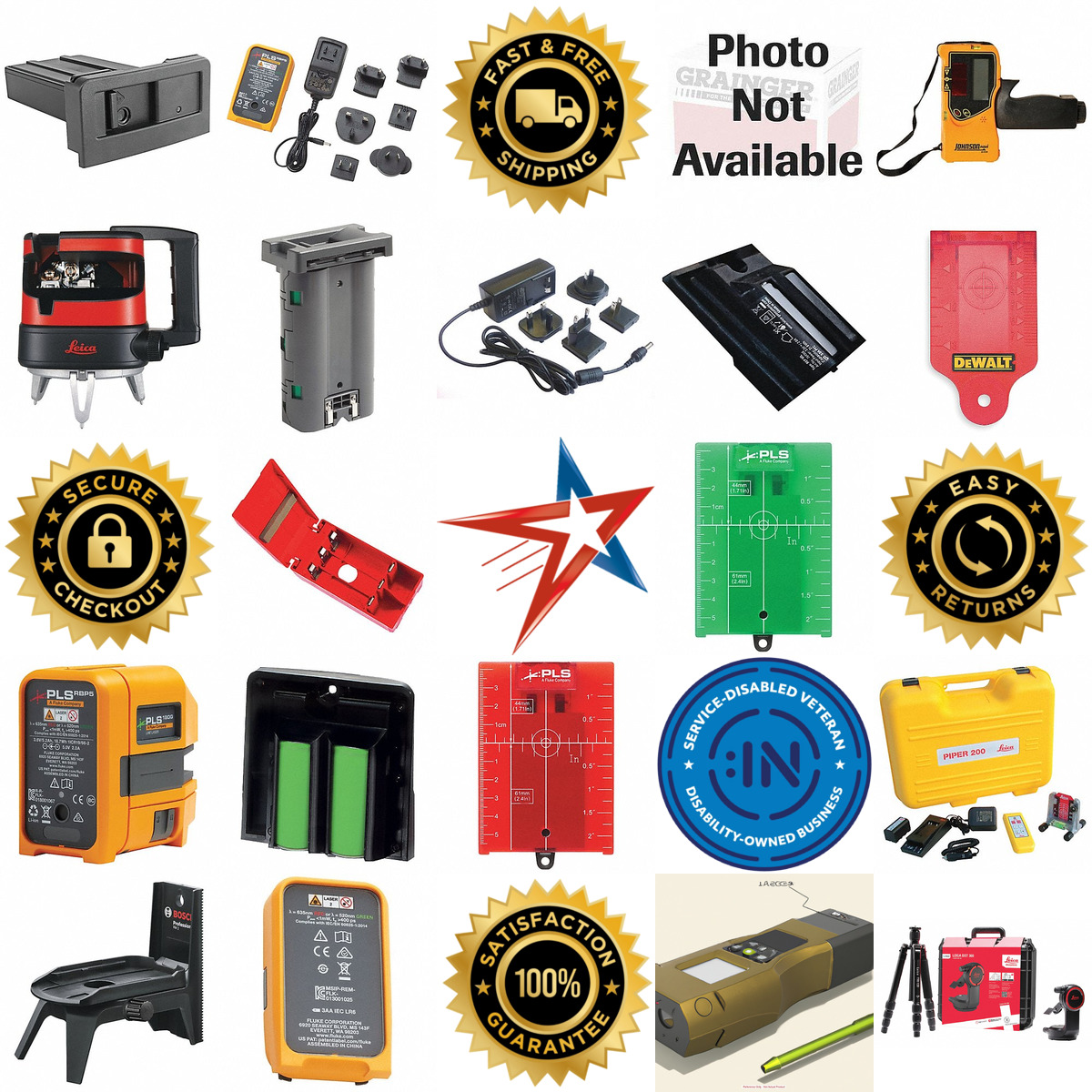 A selection of Laser Level Accessories products on GoVets