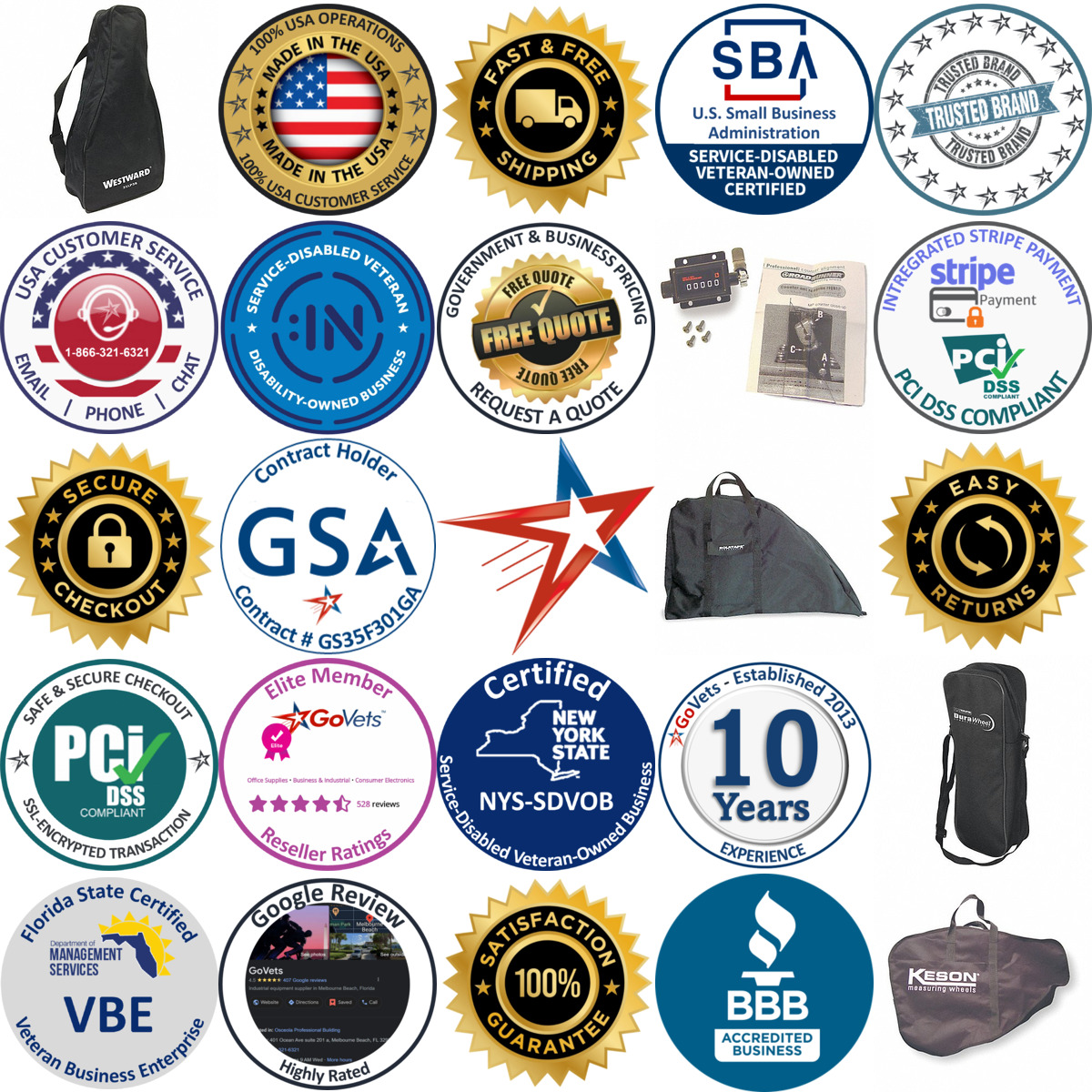 A selection of Measuring Wheel Accessories products on GoVets
