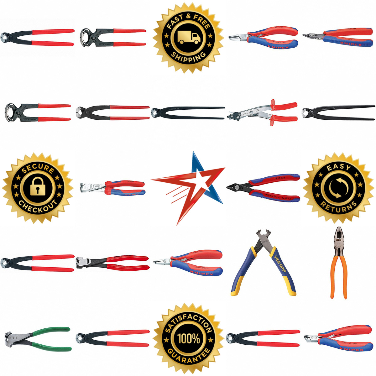 A selection of End Cutting Pliers products on GoVets