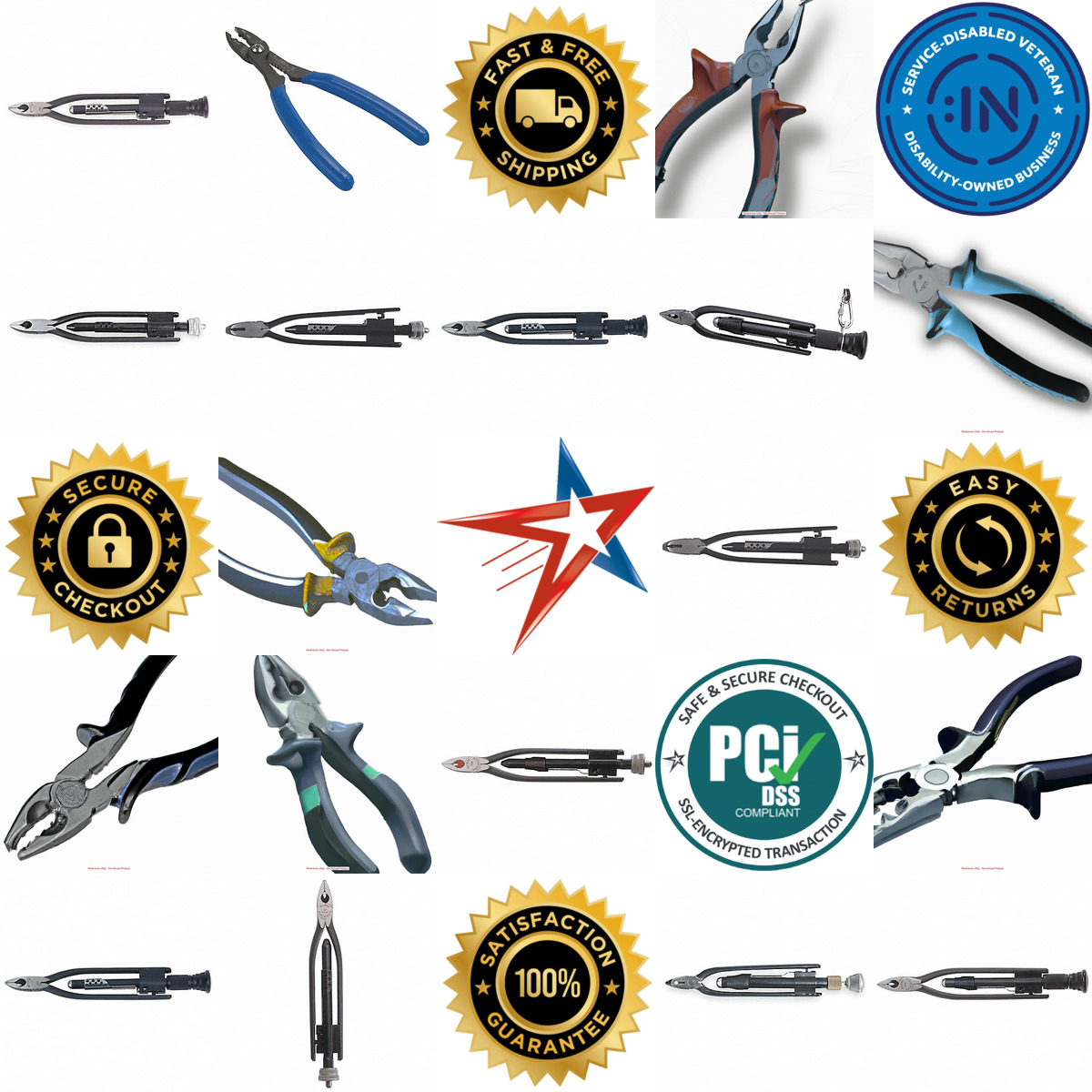 A selection of Wire Twisting Pliers products on GoVets