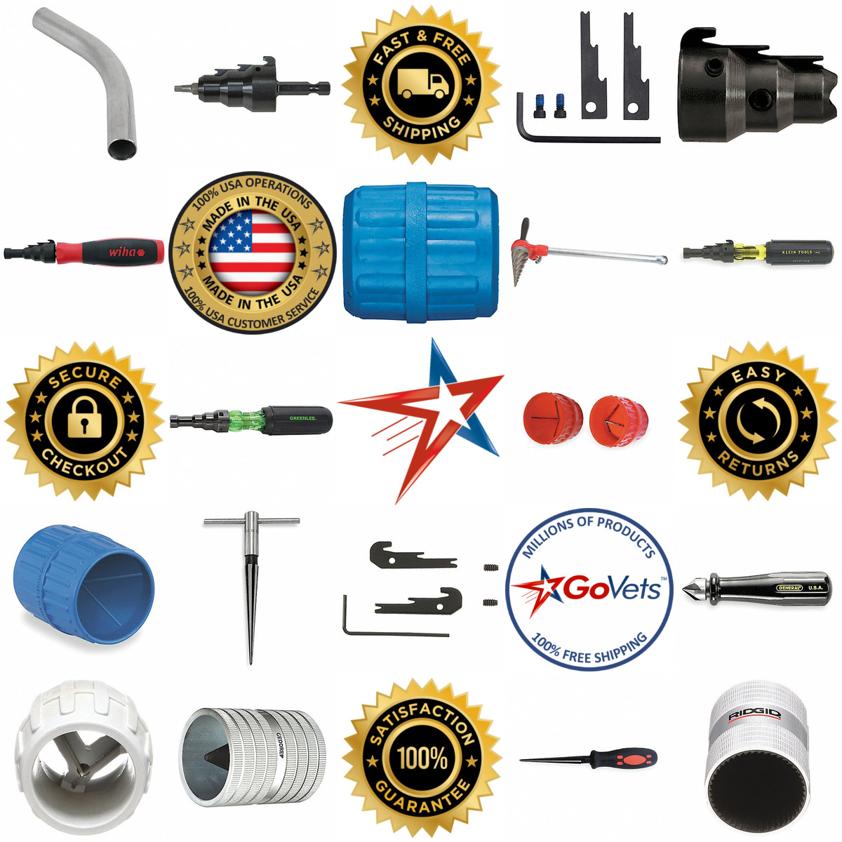 A selection of Conduit Pipe and Tubing Reamers products on GoVets