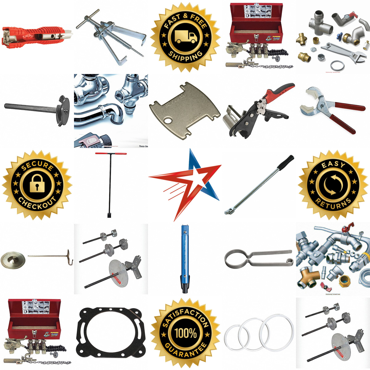 A selection of Plumbing Specialty Tools products on GoVets