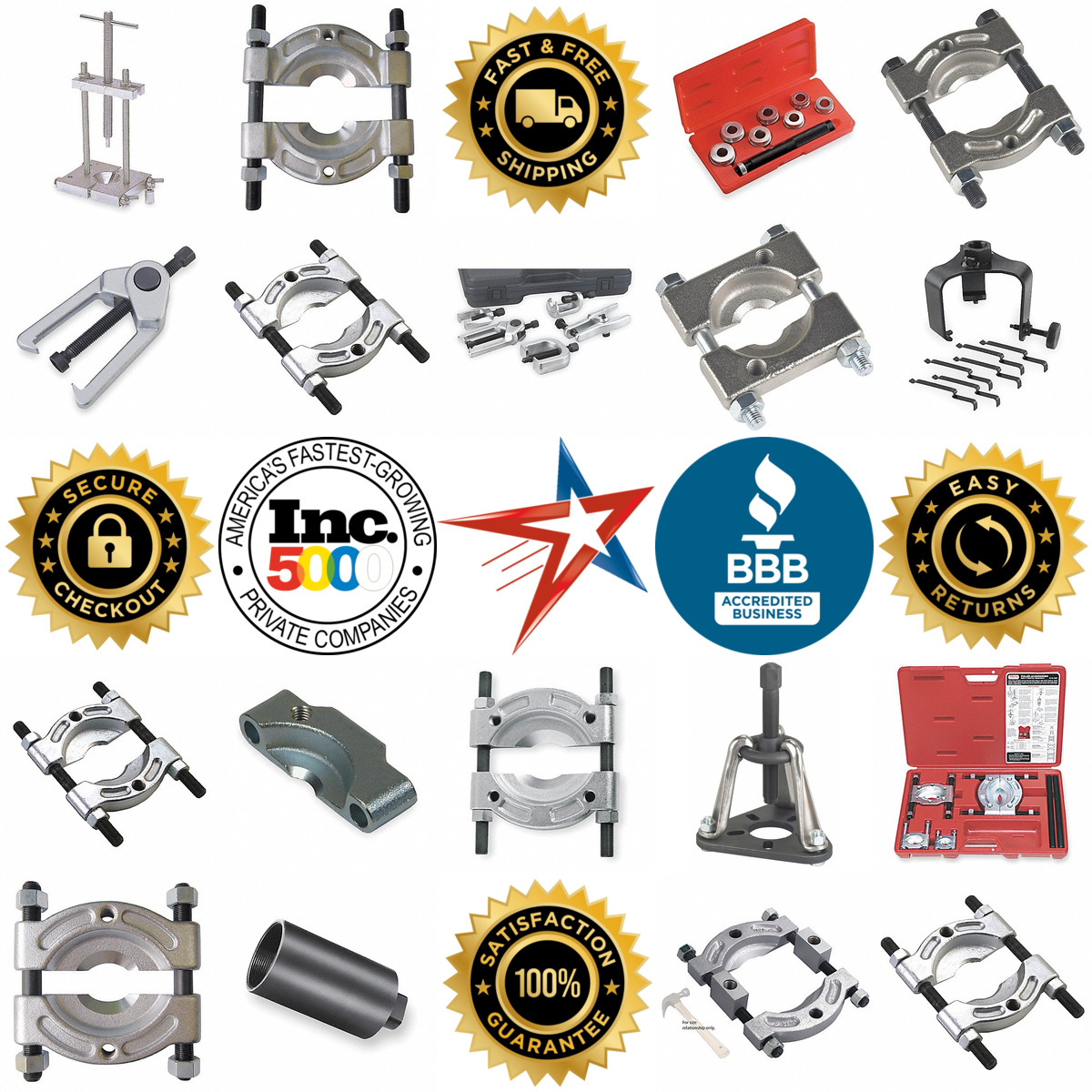 A selection of Pullers and Bearing Splitters products on GoVets