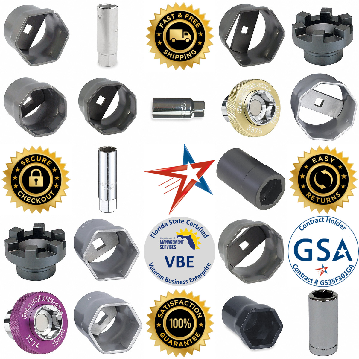 A selection of Automotive Sockets products on GoVets