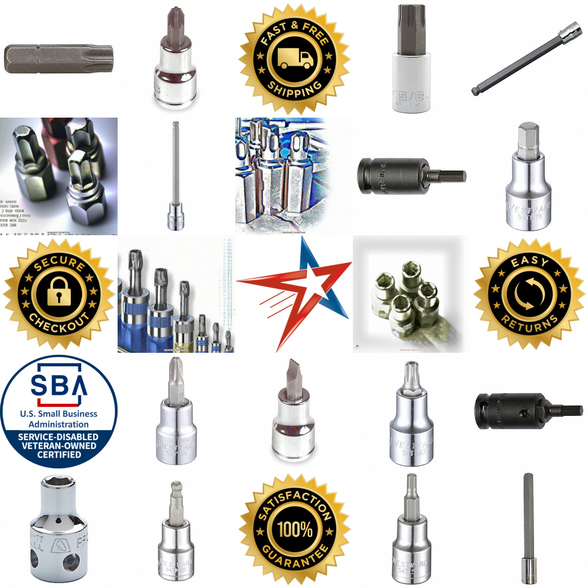 A selection of Socket Bits products on GoVets